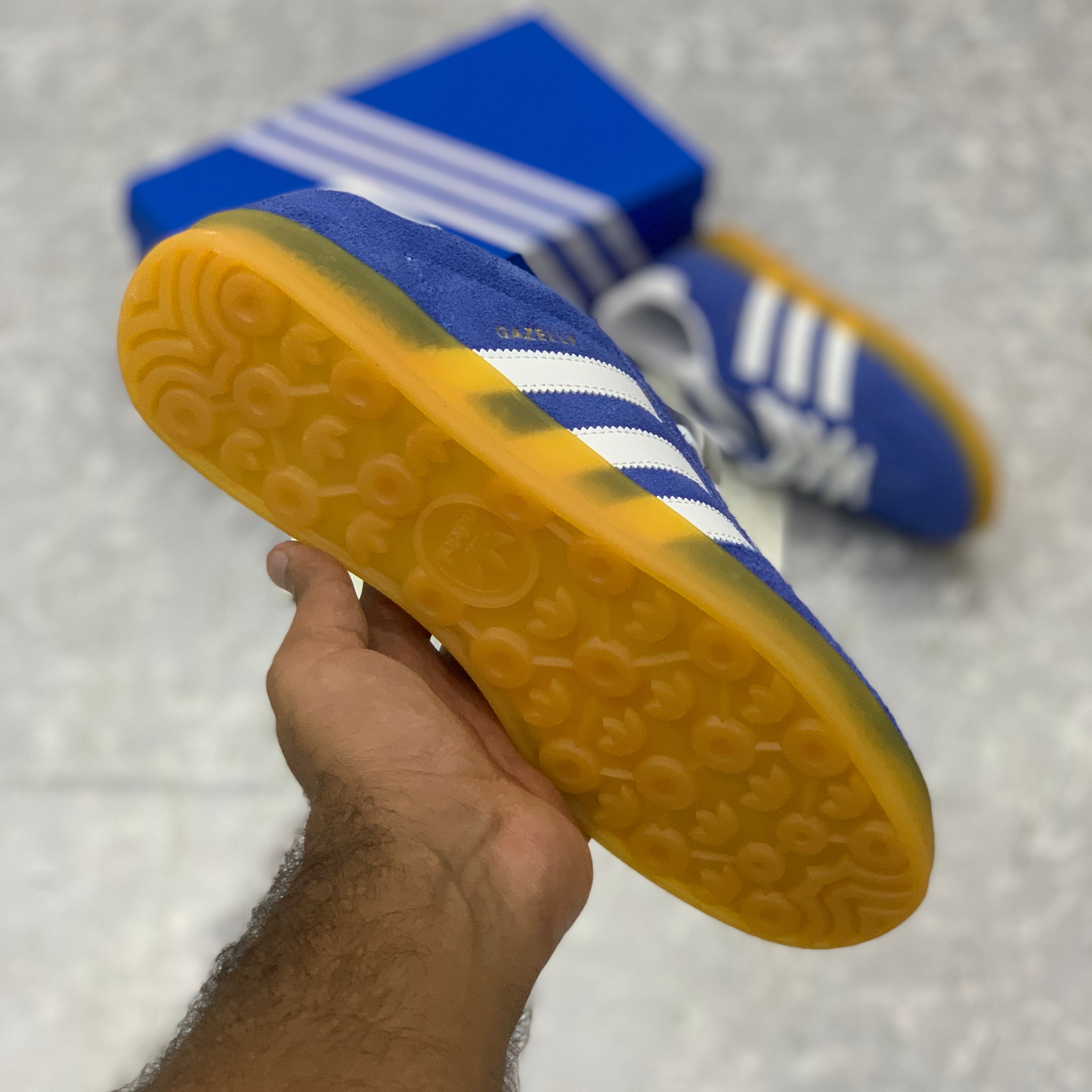 Adii Gazelle (Blue Suede) Premium Batch