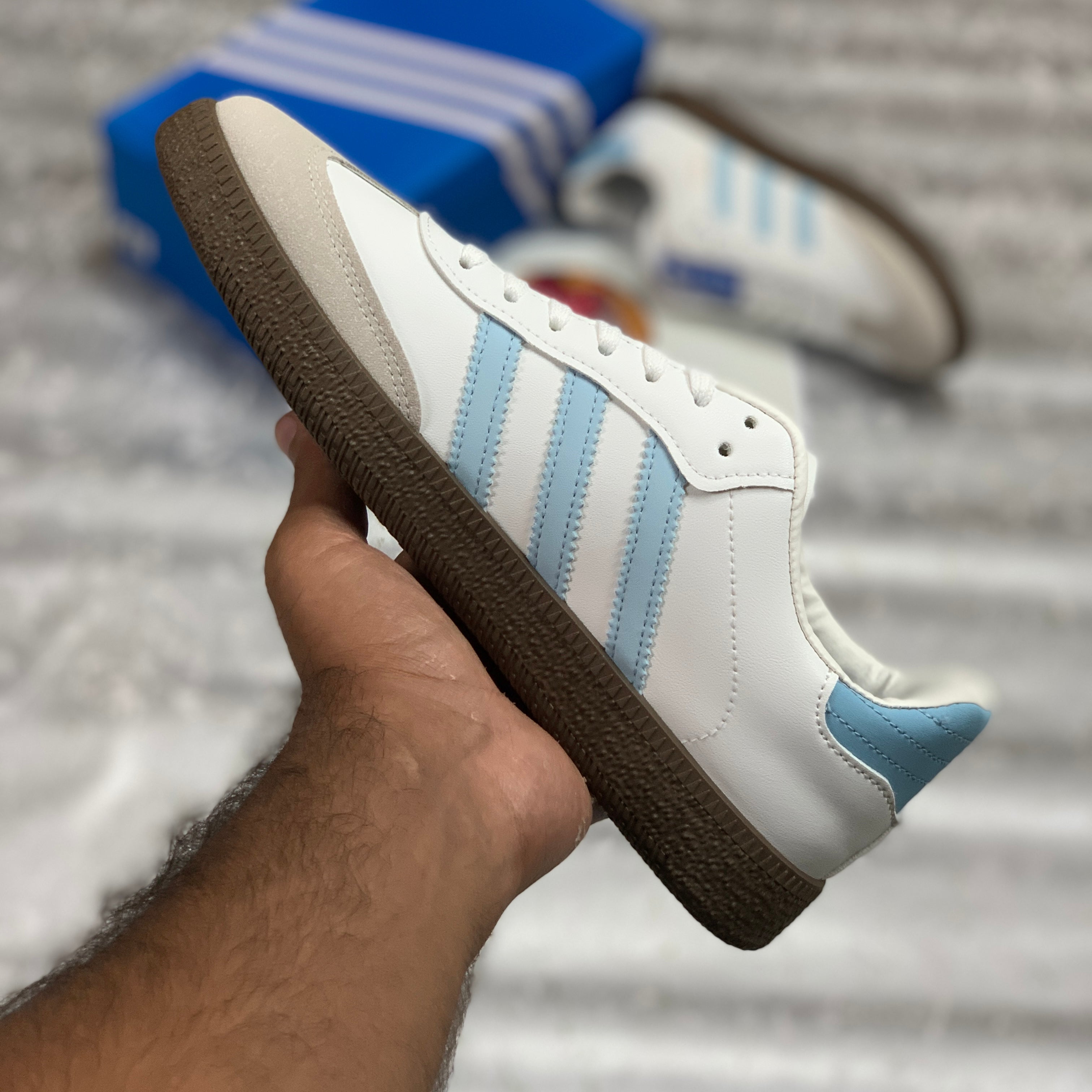 Adii Sammba (Sky Blue) VEGAN