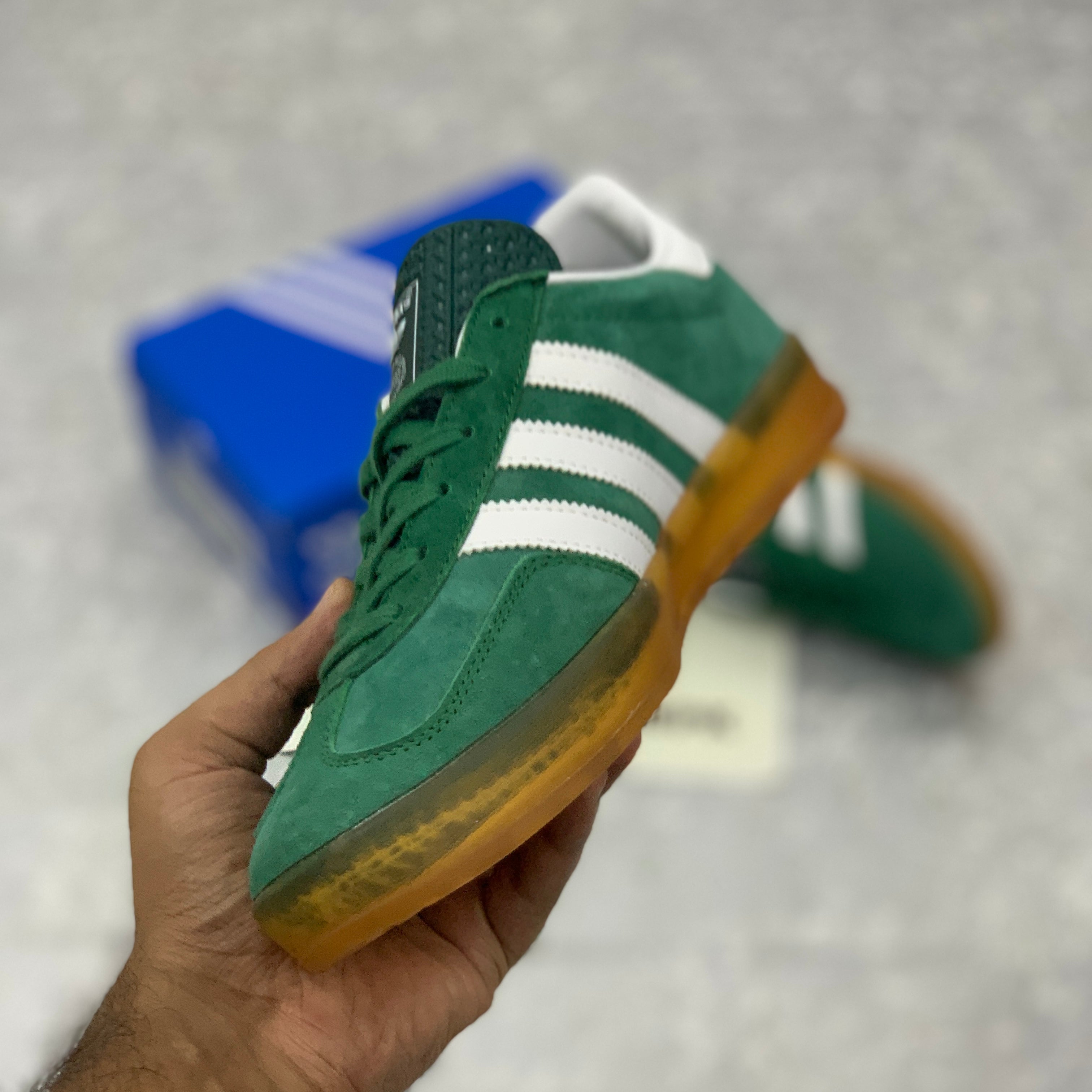 Adii Gazelle (Green Suede) Premium Batch