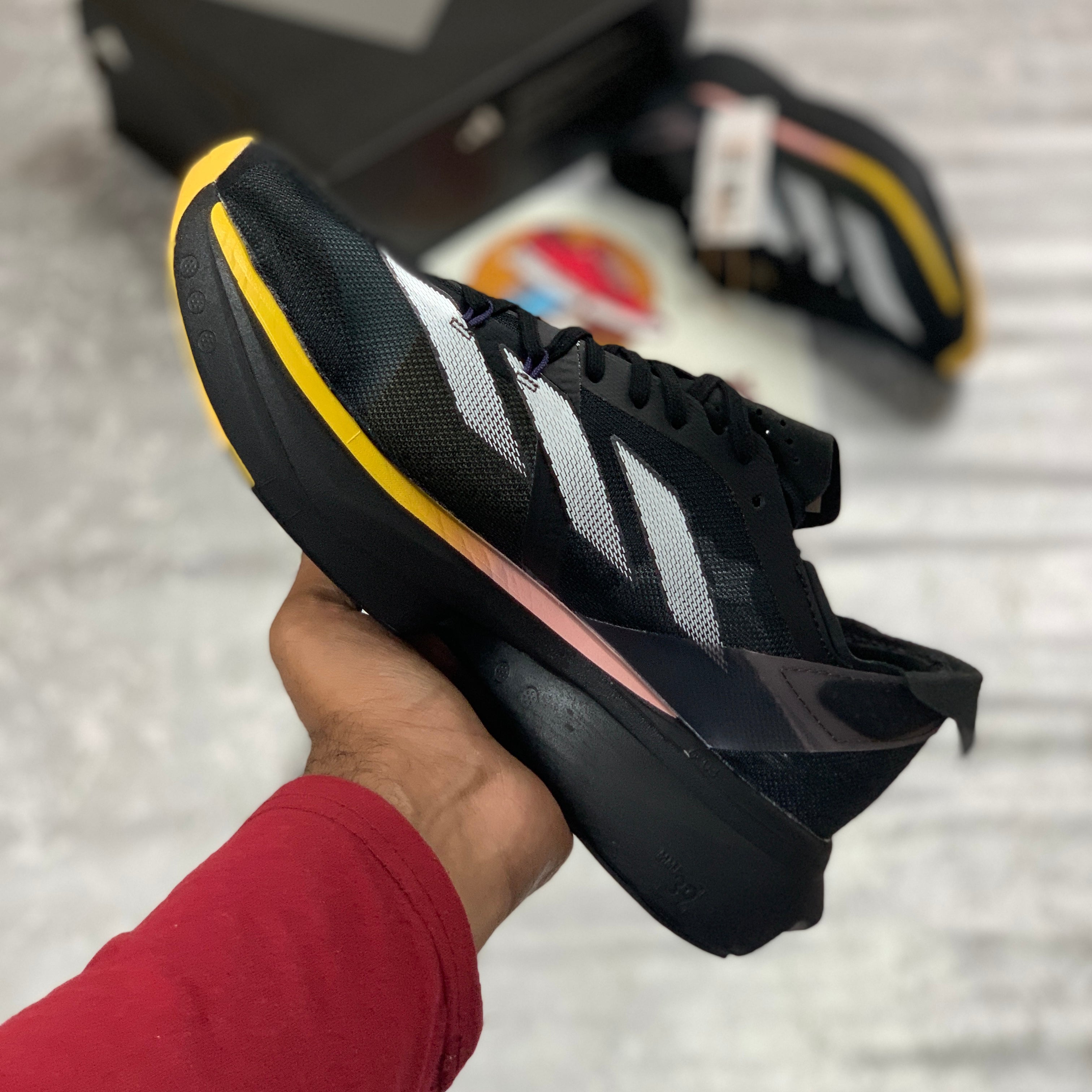 ADIIZERO ADIOS PRO 3 (BLACK) ULTRA LIGHTWEIGHT PREMIUM BATCH