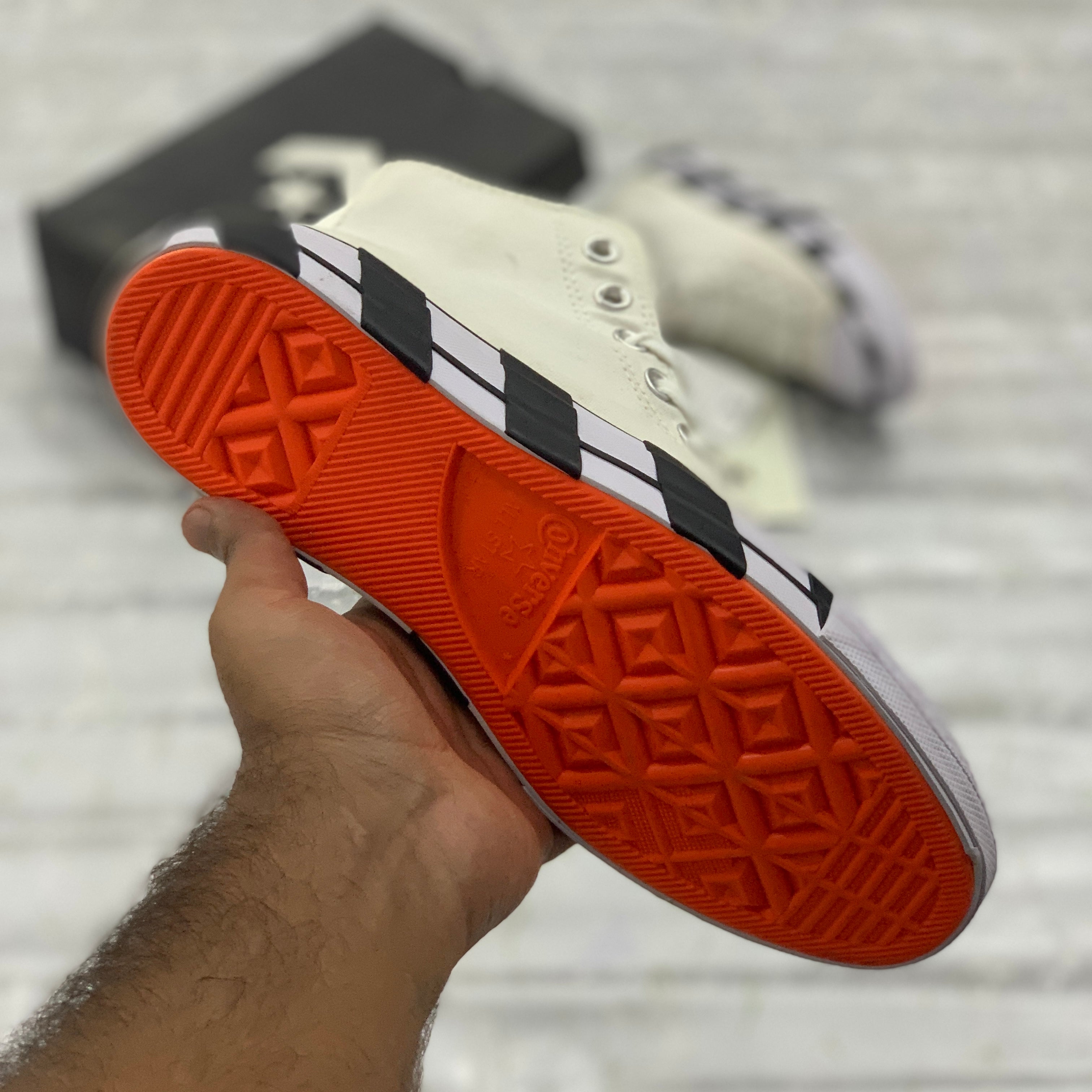 Converrsse High X-Offwhite