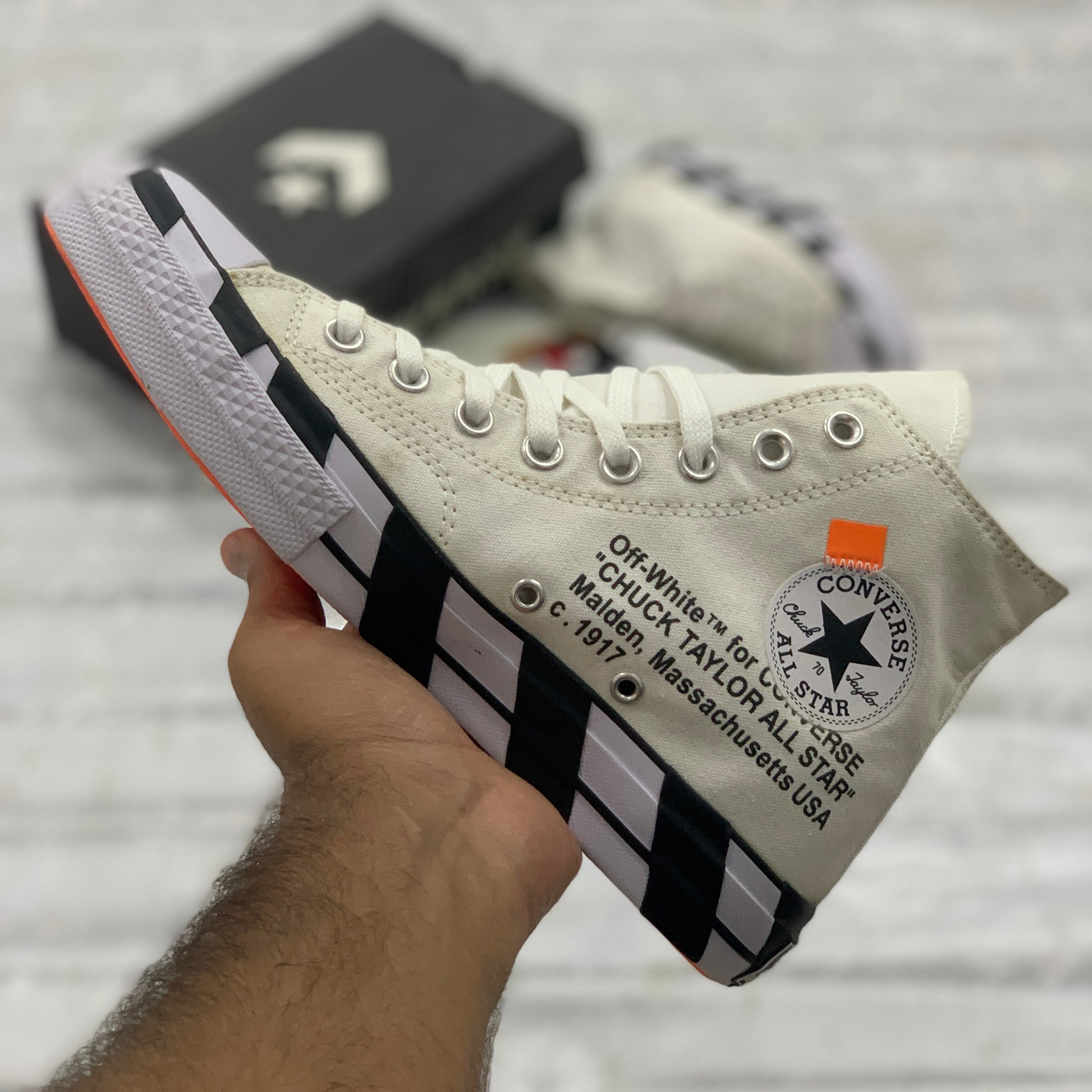 Converrsse High X-Offwhite