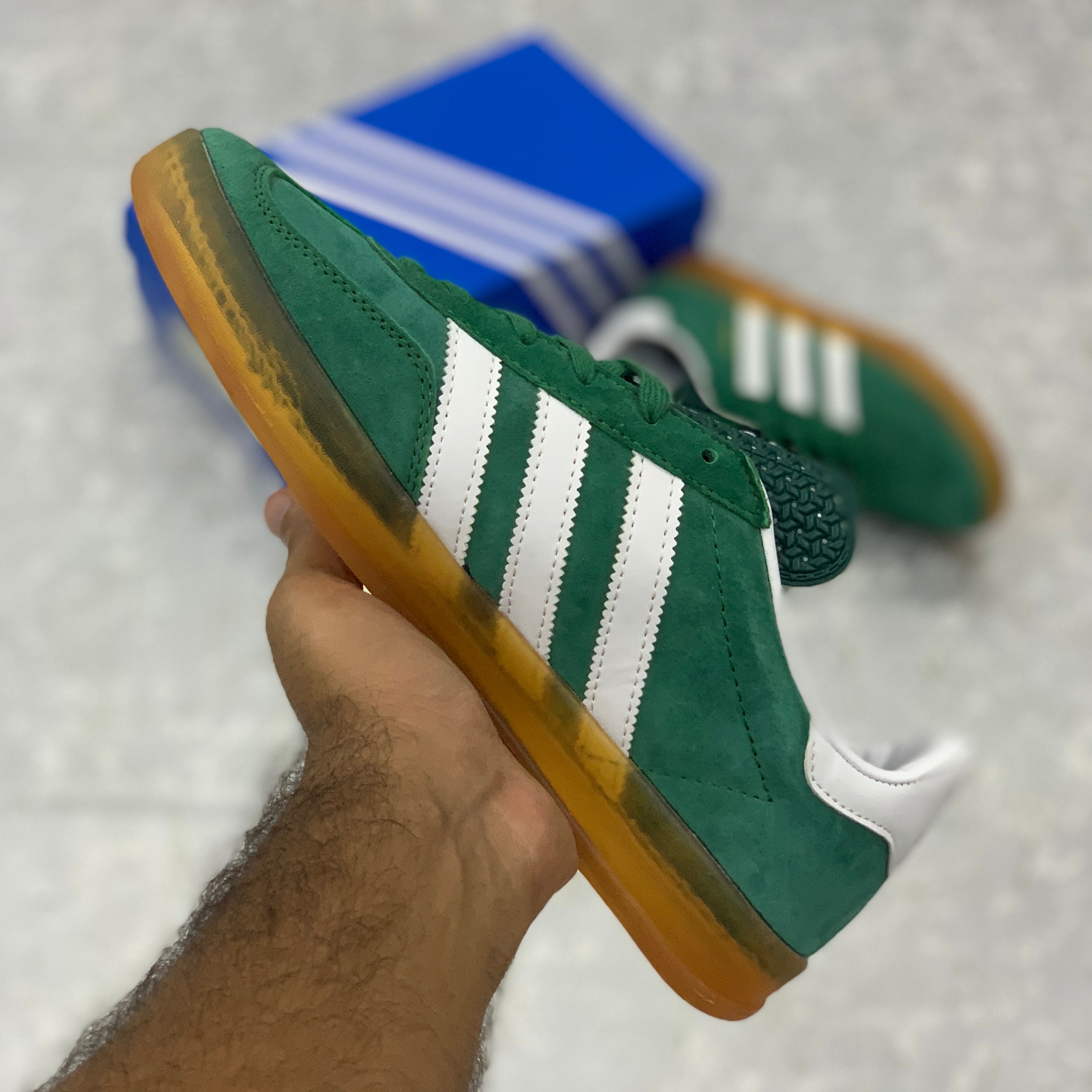 Adii Gazelle (Green Suede) Premium Batch