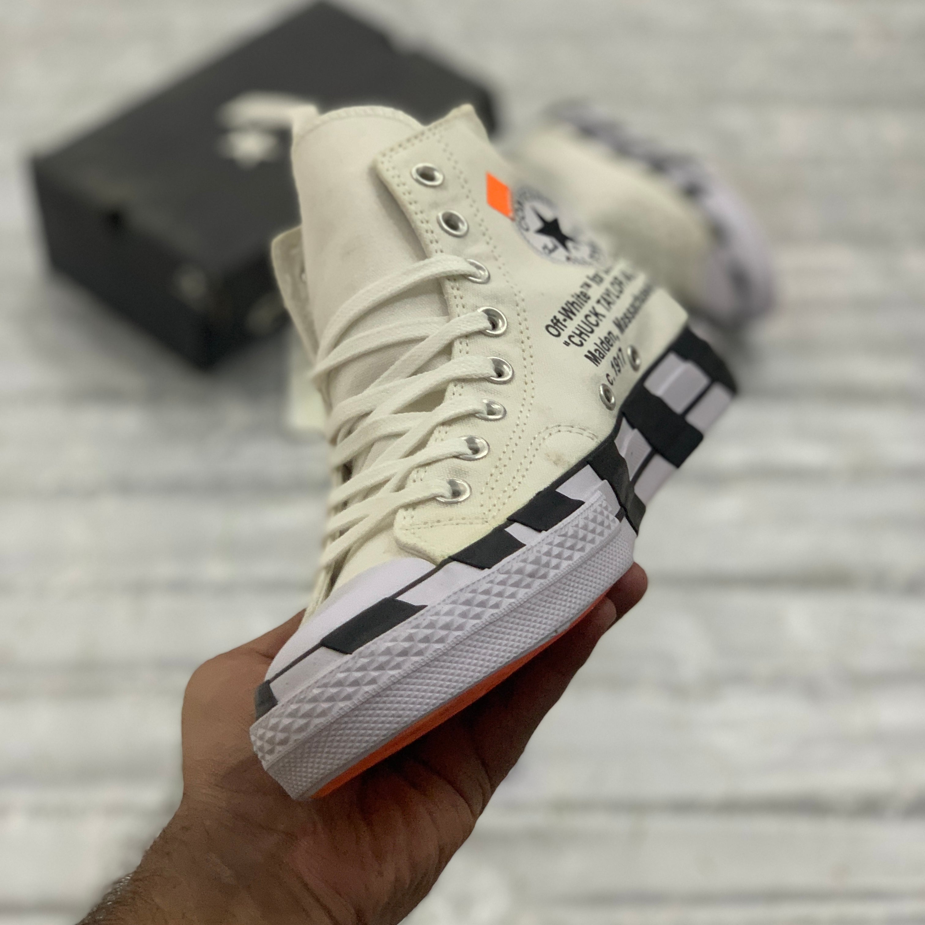 Converrsse High X-Offwhite