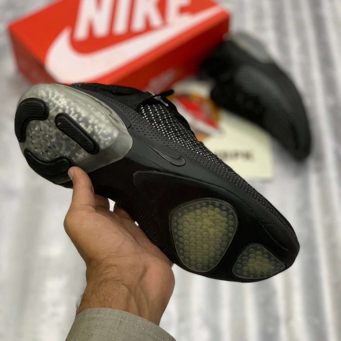 NK Joyriide Runn Flykniit “All Black”