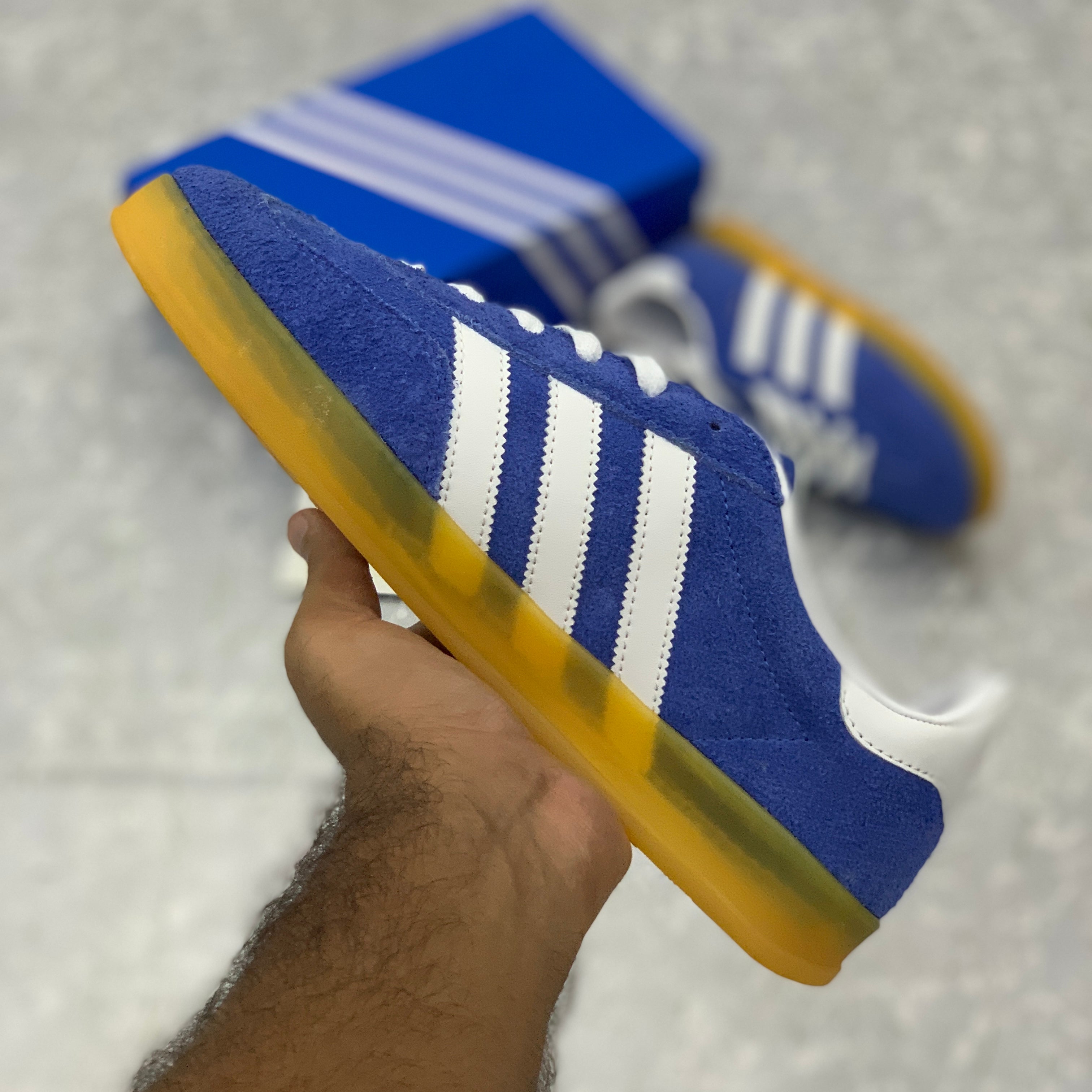 Adii Gazelle (Blue Suede) Premium Batch