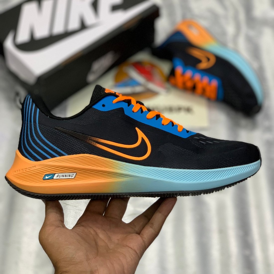 NYK Zooom Vomero 9X (Grey Orange)