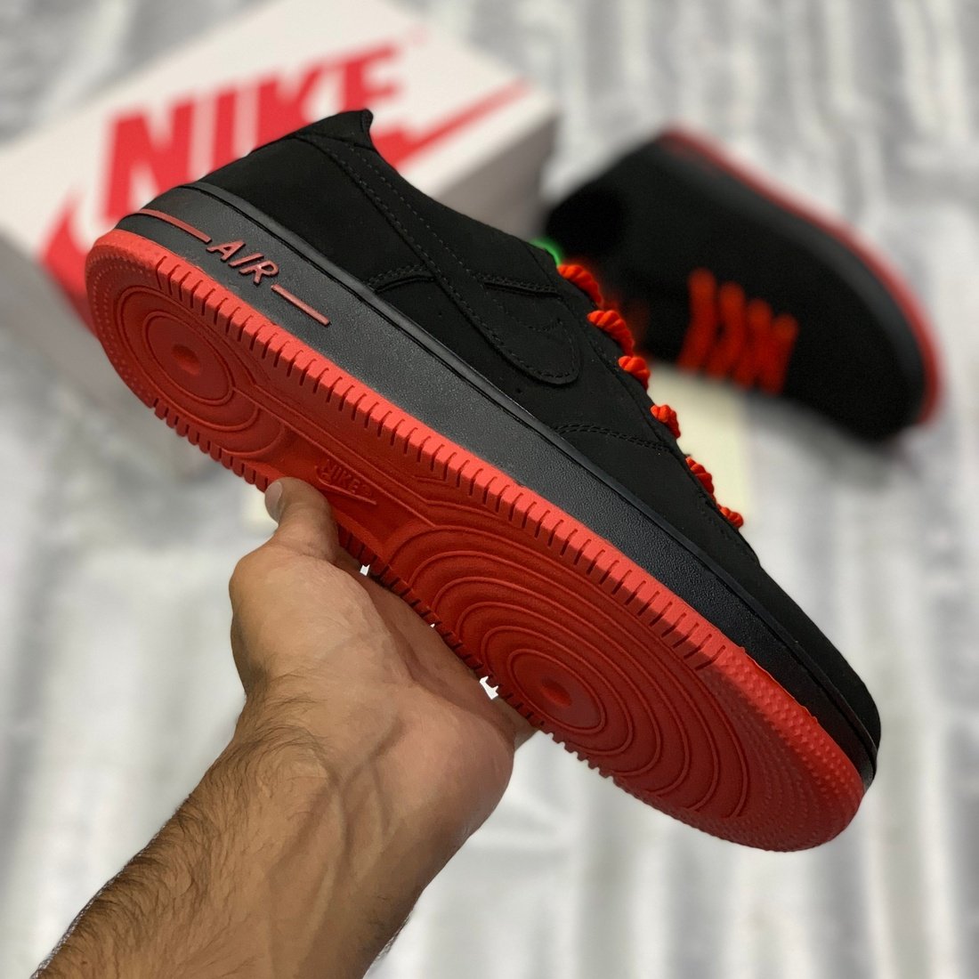 AF-1 Rope lace (Red)