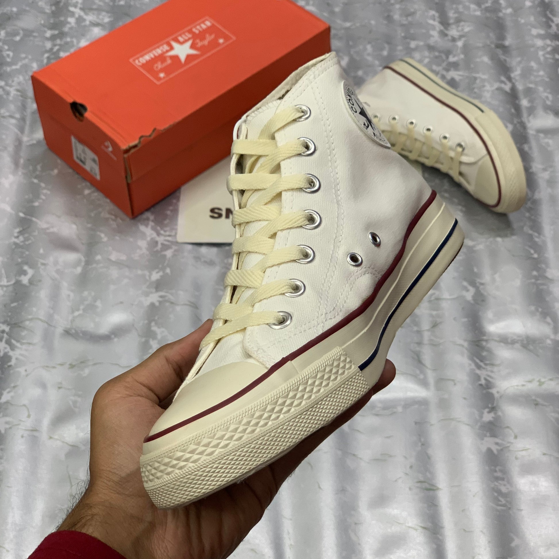 Converrsse Alll Starr HIGH “All White”