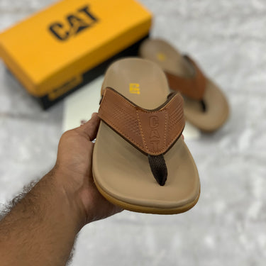 C.A.T Logo Soft Slides (Light Brown)