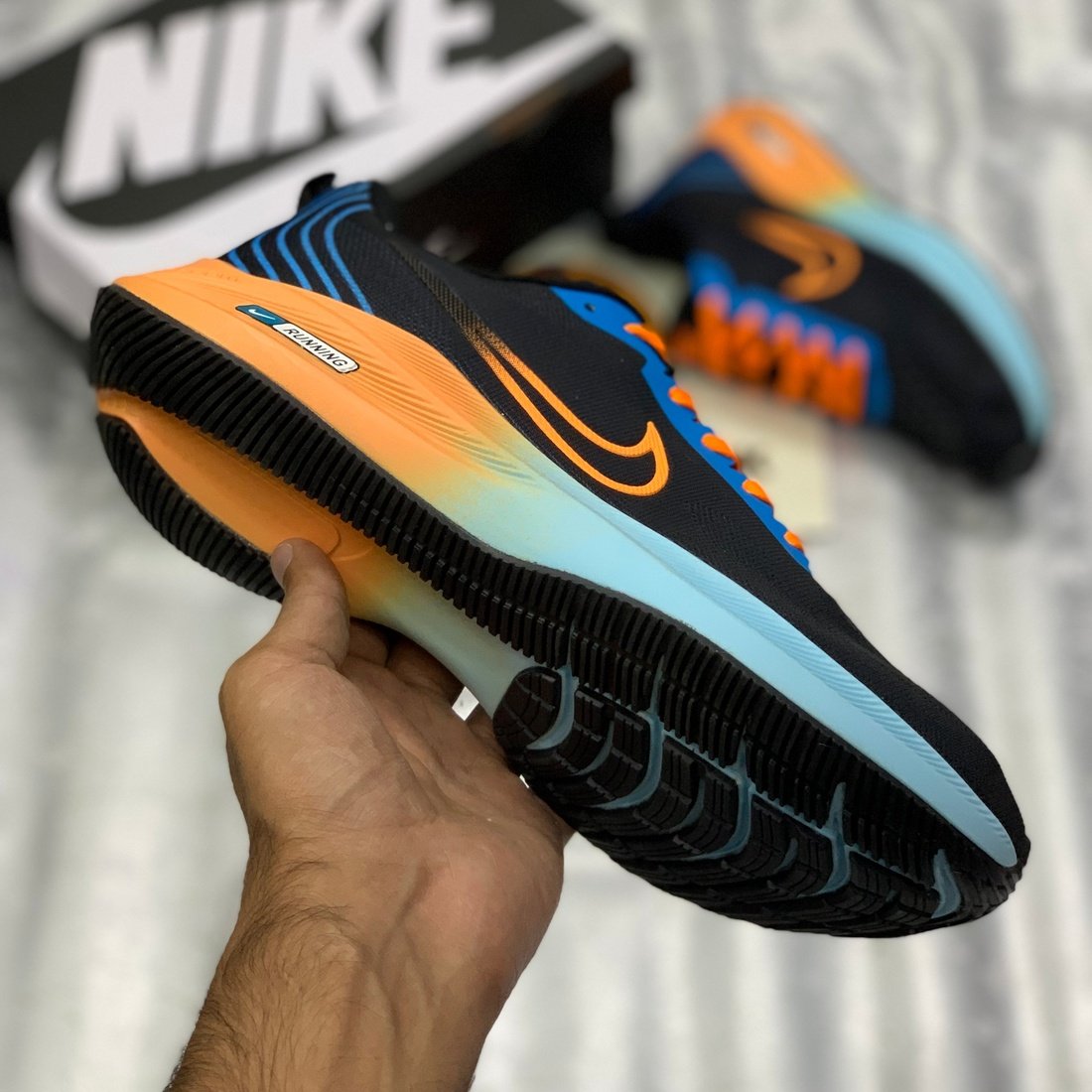 NYK Zooom Vomero 9X (Grey Orange)