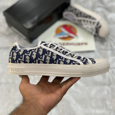 Walk’n’Diiorr Lace-up Sneakers (Navy)