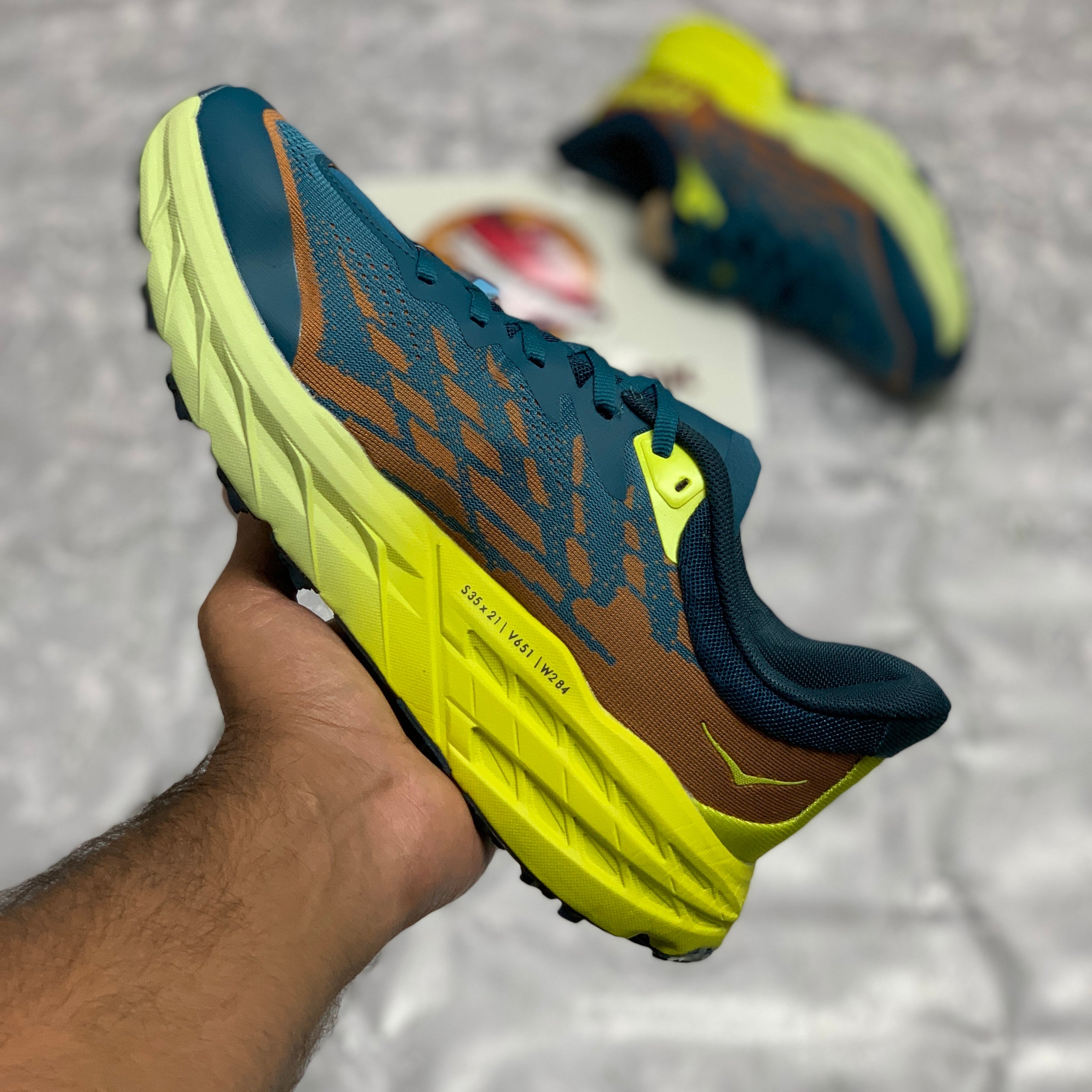 Hoka SpeedGoat 5 (Blue Green)