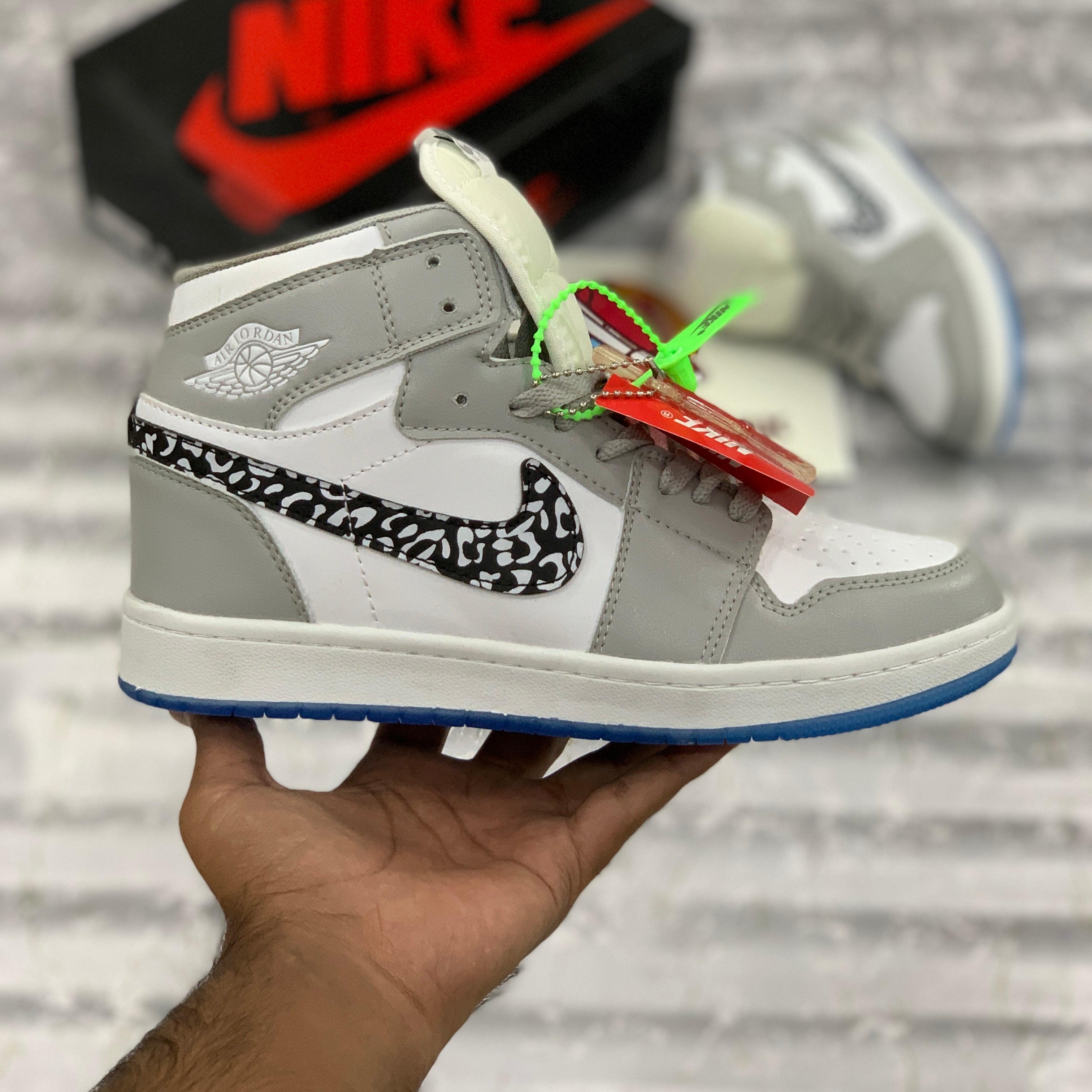 AJ-1 High Cement Swoosh