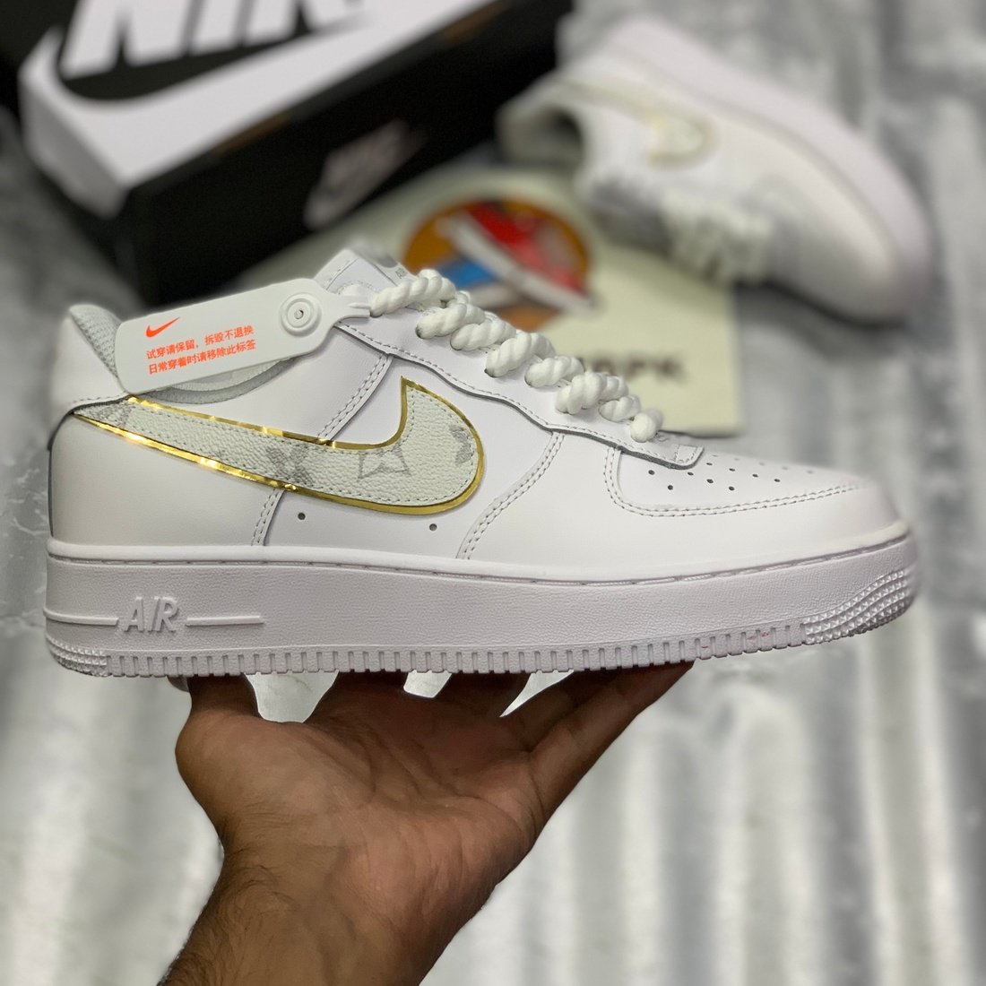 AF-1 Custom Lo-Vi Rope (White)