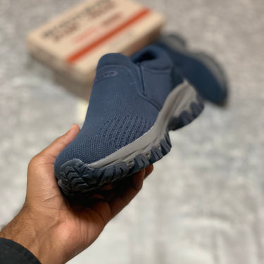 Skeccherrs Dlux Trail Goodyear Sole "Navy"