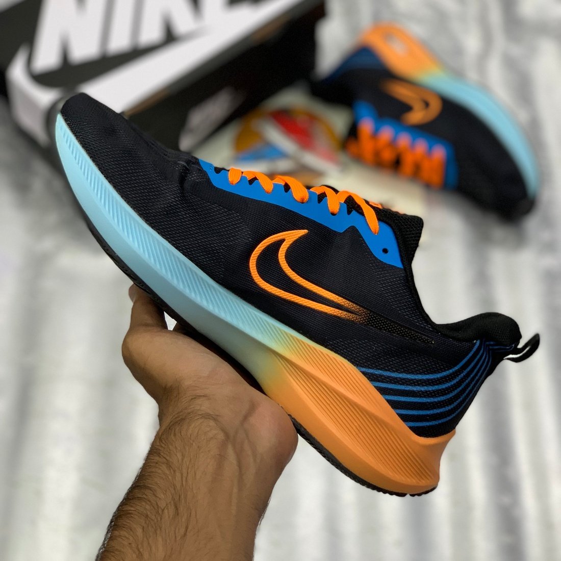 NYK Zooom Vomero 9X (Grey Orange)