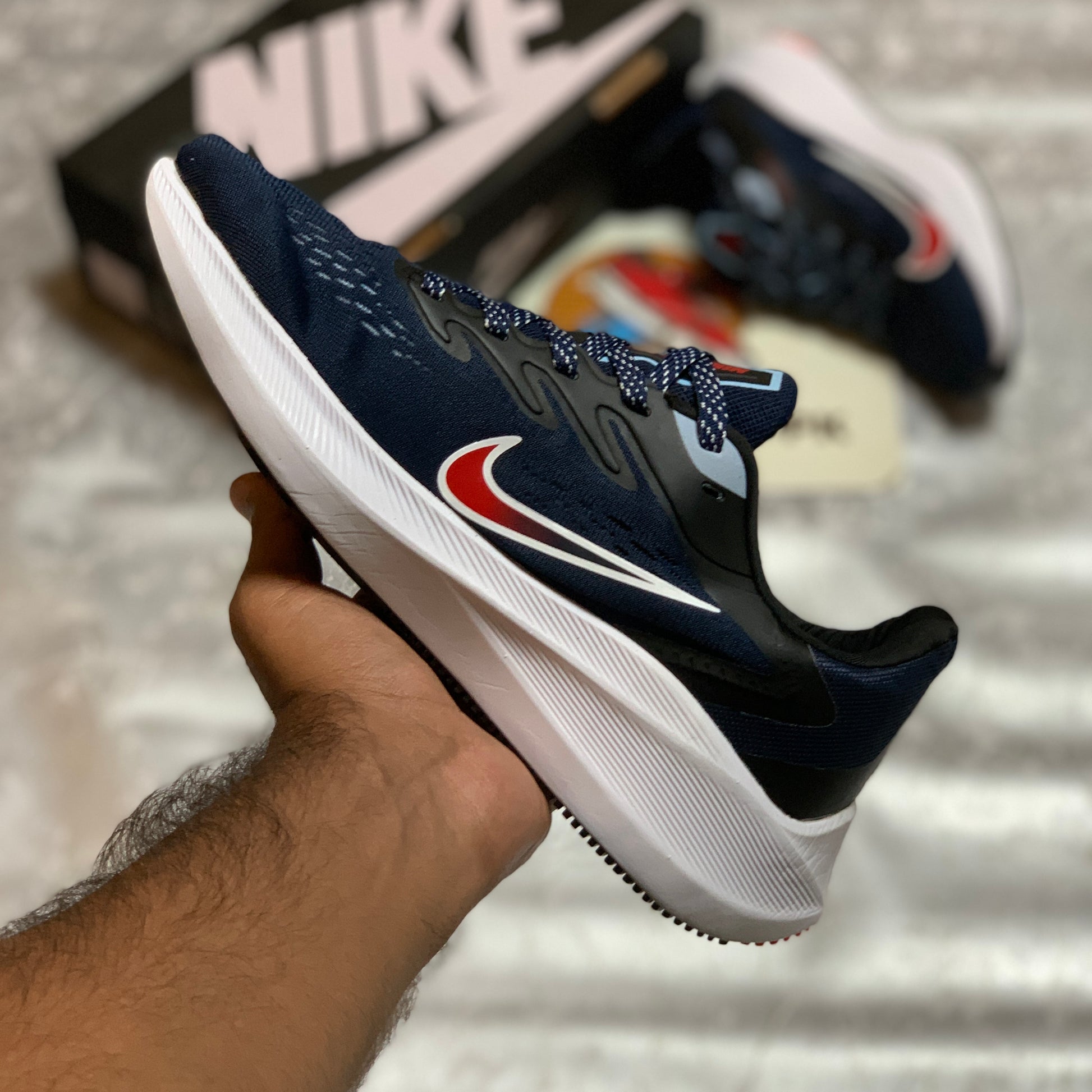 Nk Zooom Wiinfloo 7 (Navy White)