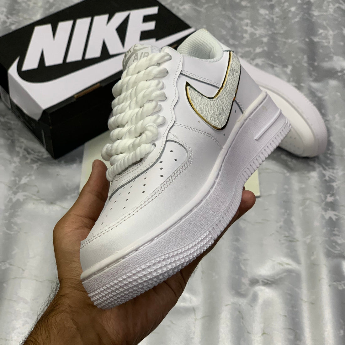 AF-1 Custom Lo-Vi Rope (White)