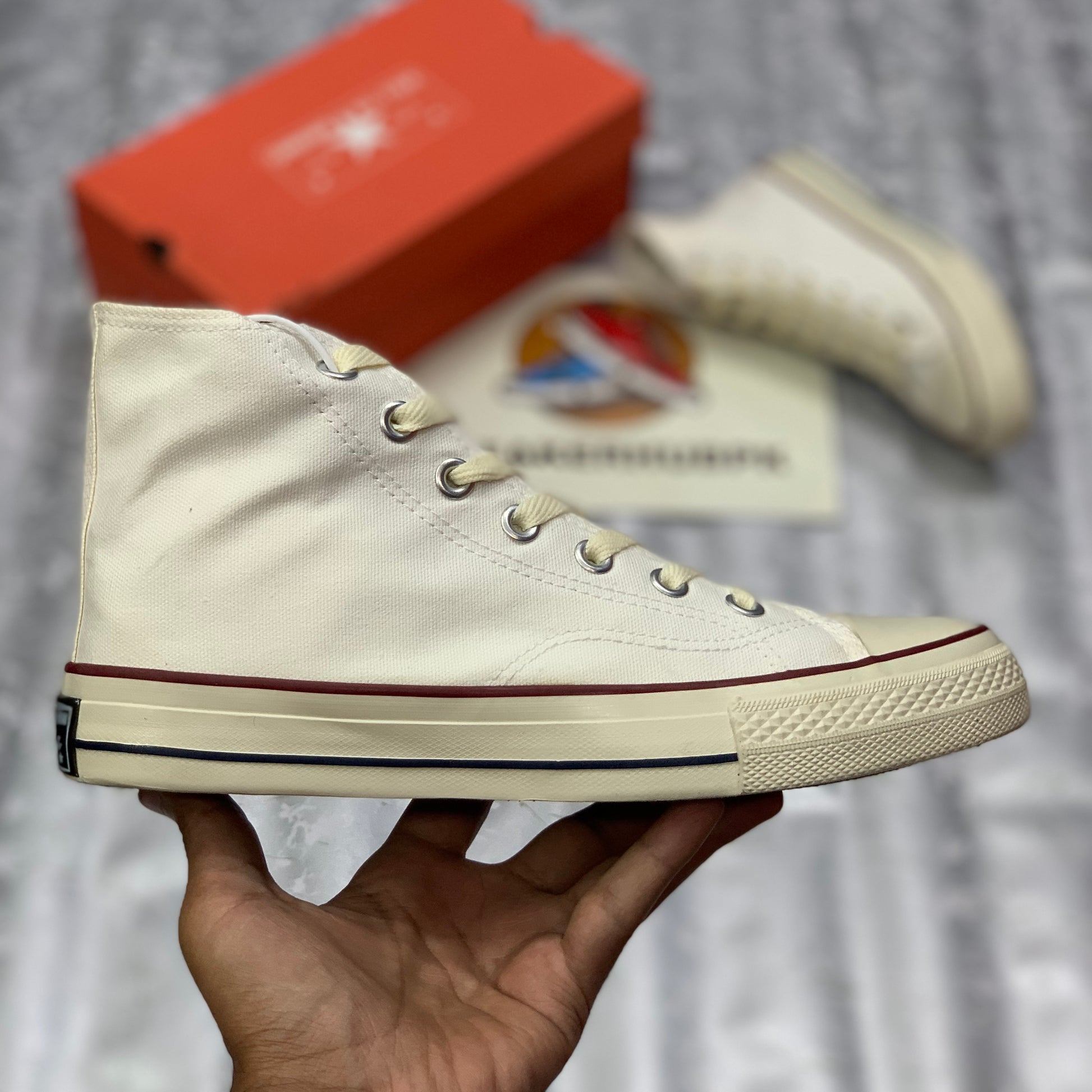 Converrsse Alll Starr HIGH “All White”
