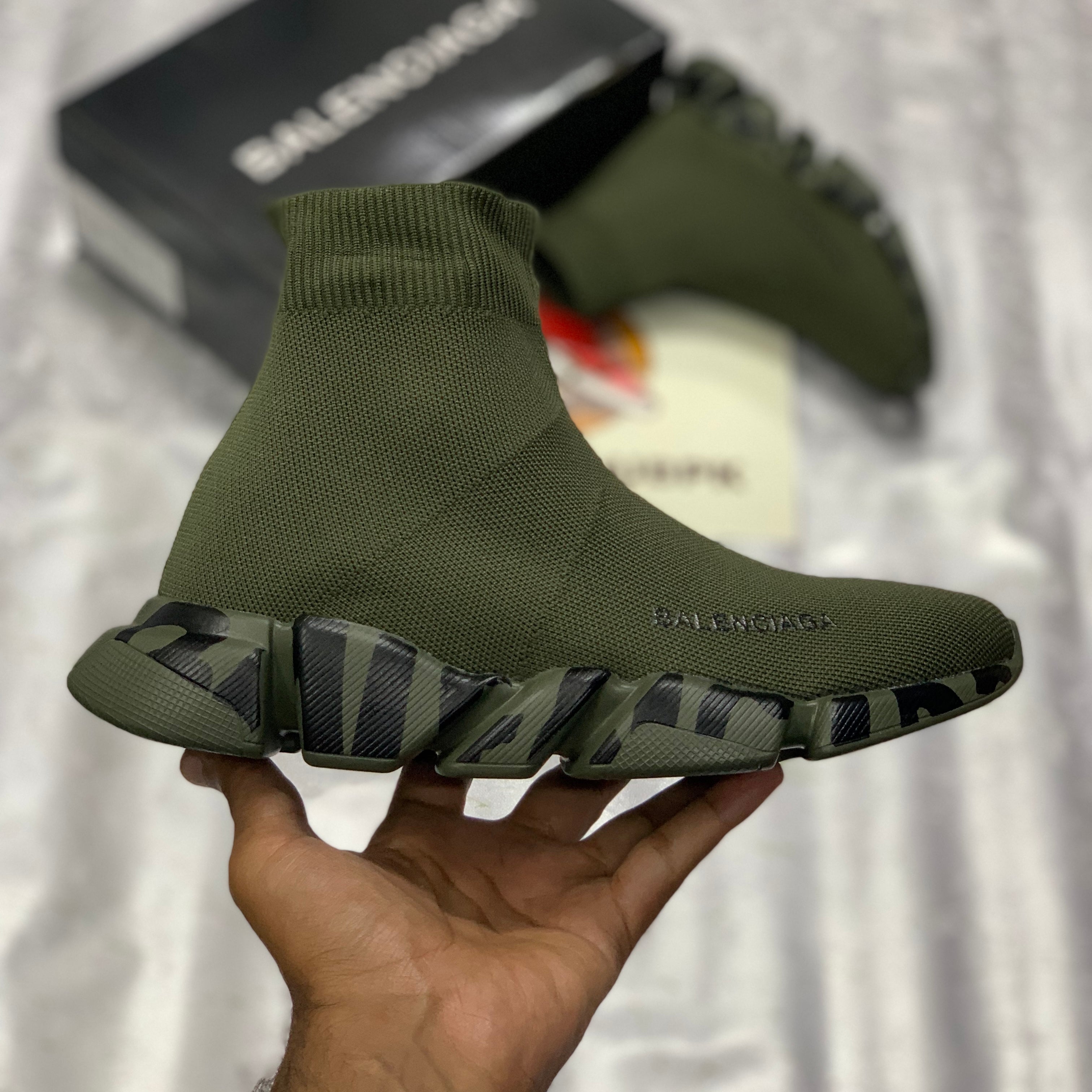 Speeed Traiiners 2.O Graffitti (Army Green)