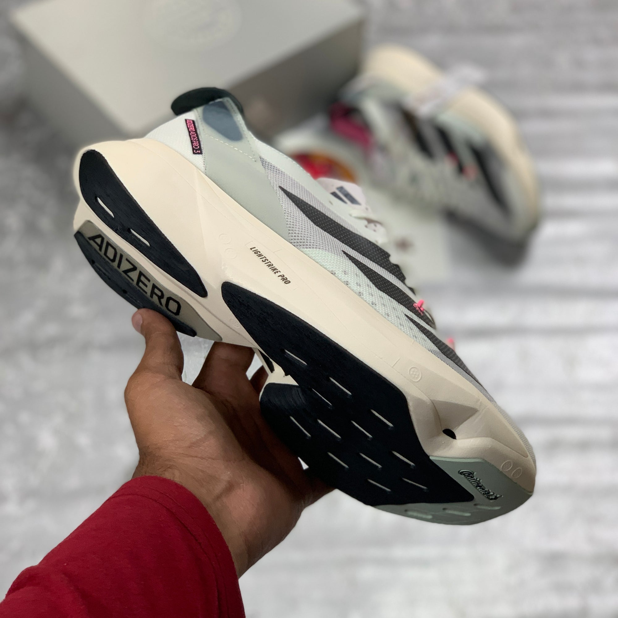 ADIIZERO ADIOS PRO 3 (GREY) ULTRA LIGHTWEIGHT PREMIUM BATCH