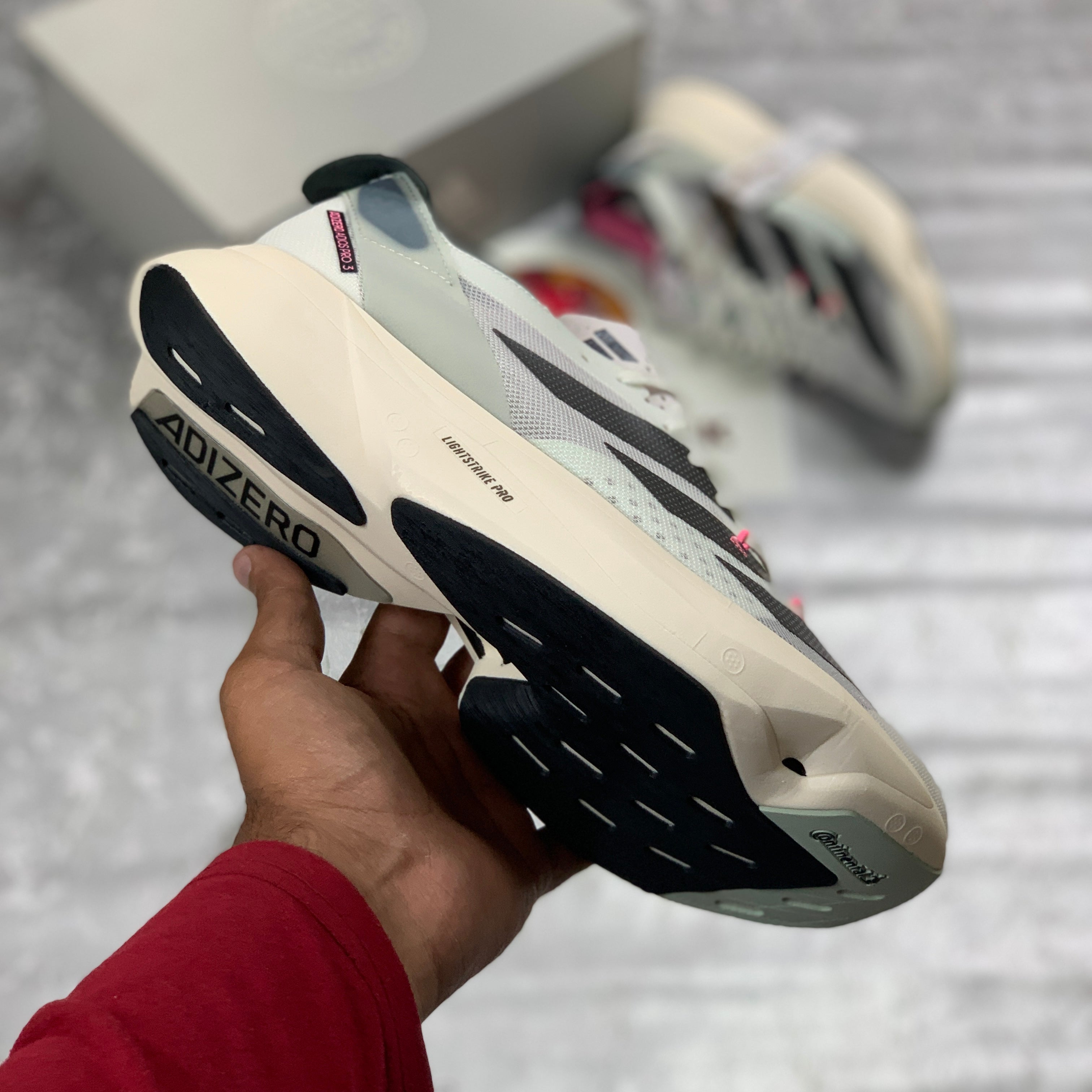 ADIIZERO ADIOS PRO 3 (GREY) ULTRA LIGHTWEIGHT PREMIUM BATCH