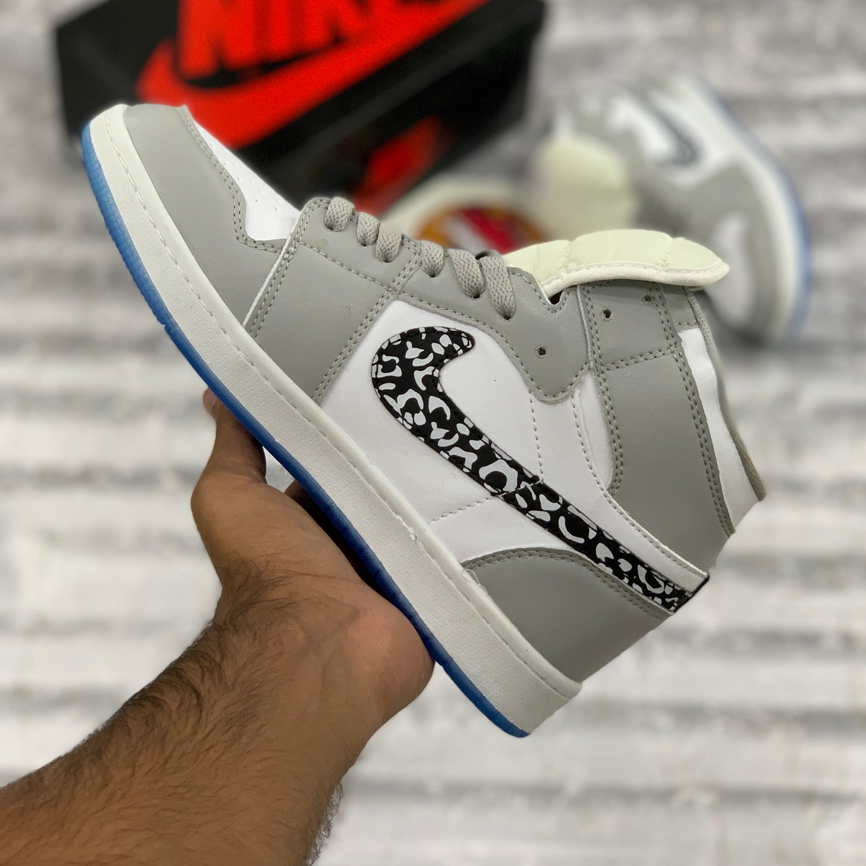 AJ-1 High Cement Swoosh