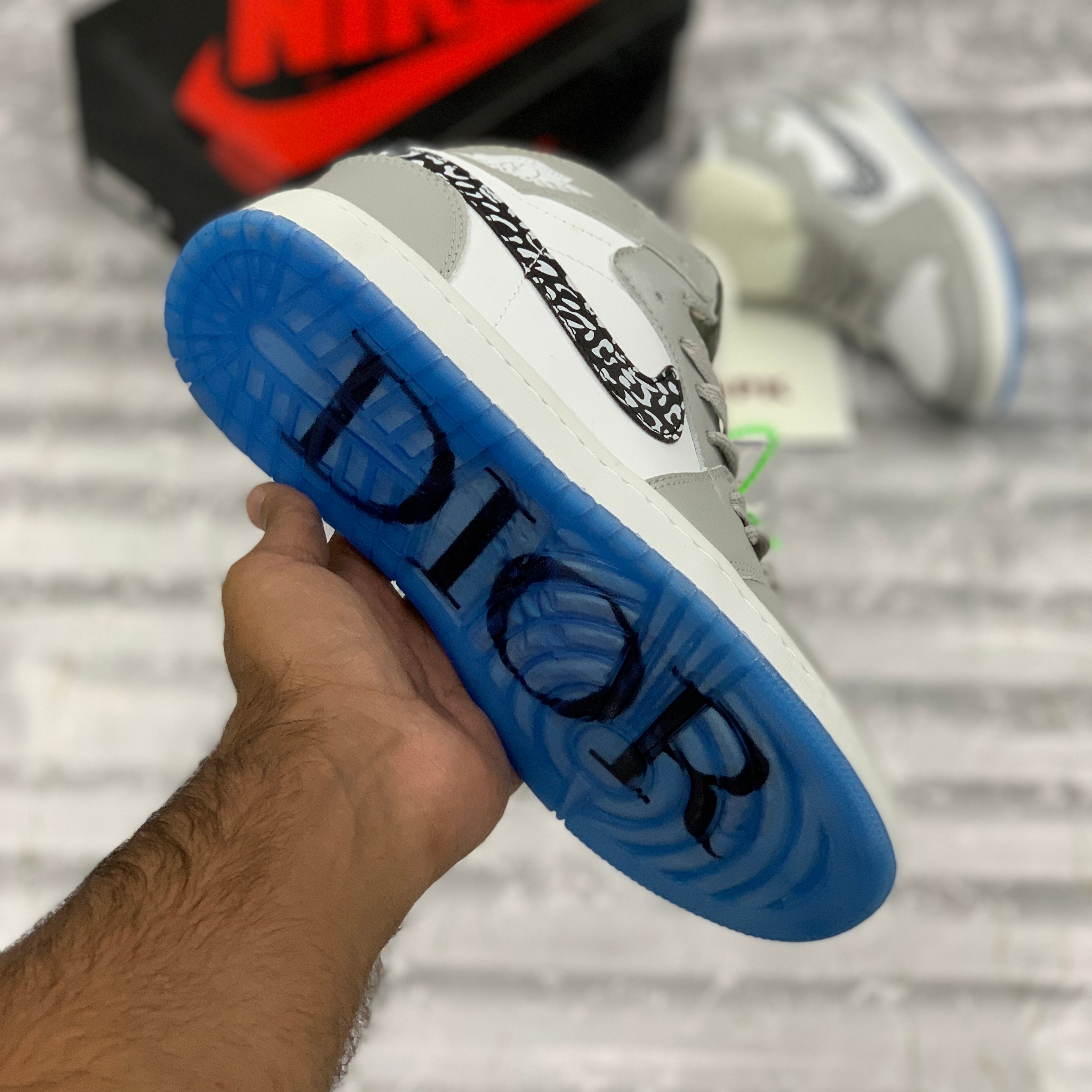 AJ-1 High Cement Swoosh