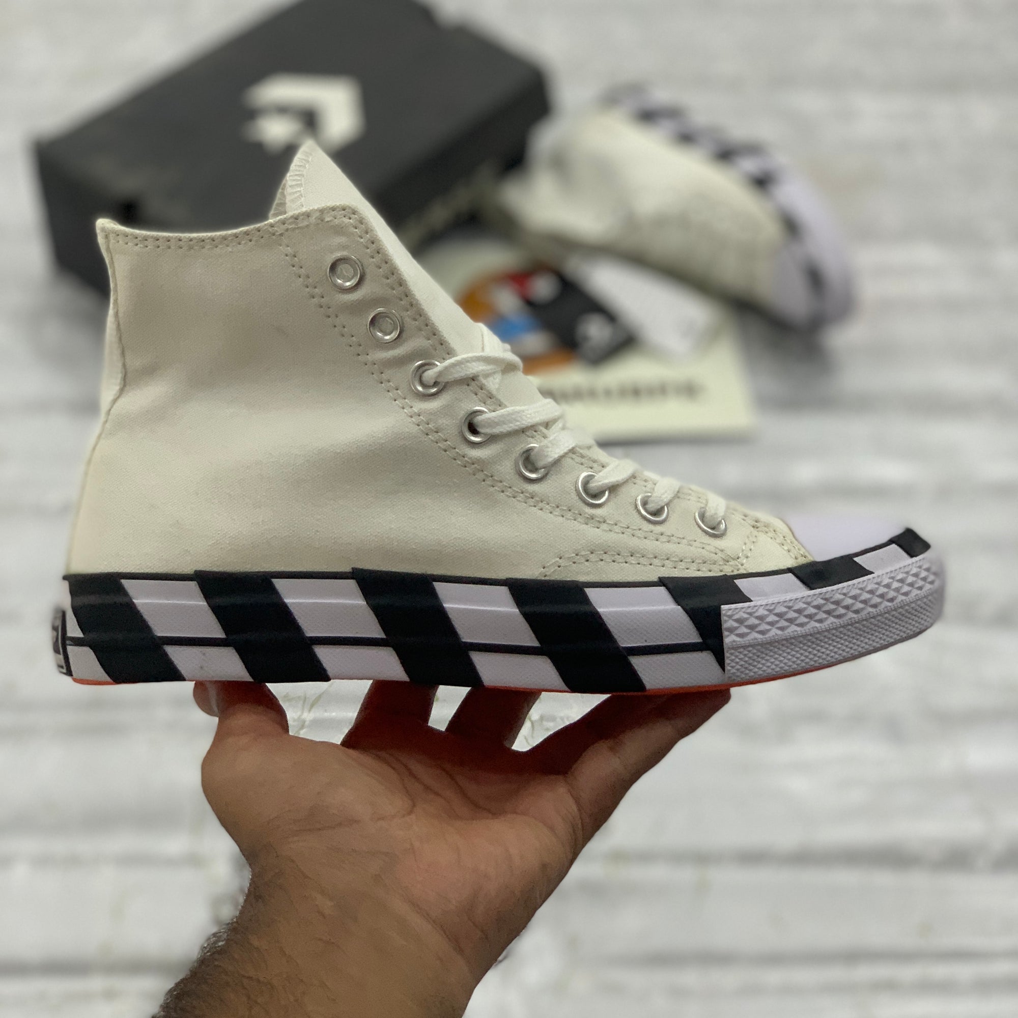 Converrsse High X-Offwhite