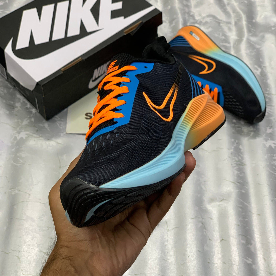 NYK Zooom Vomero 9X (Grey Orange)