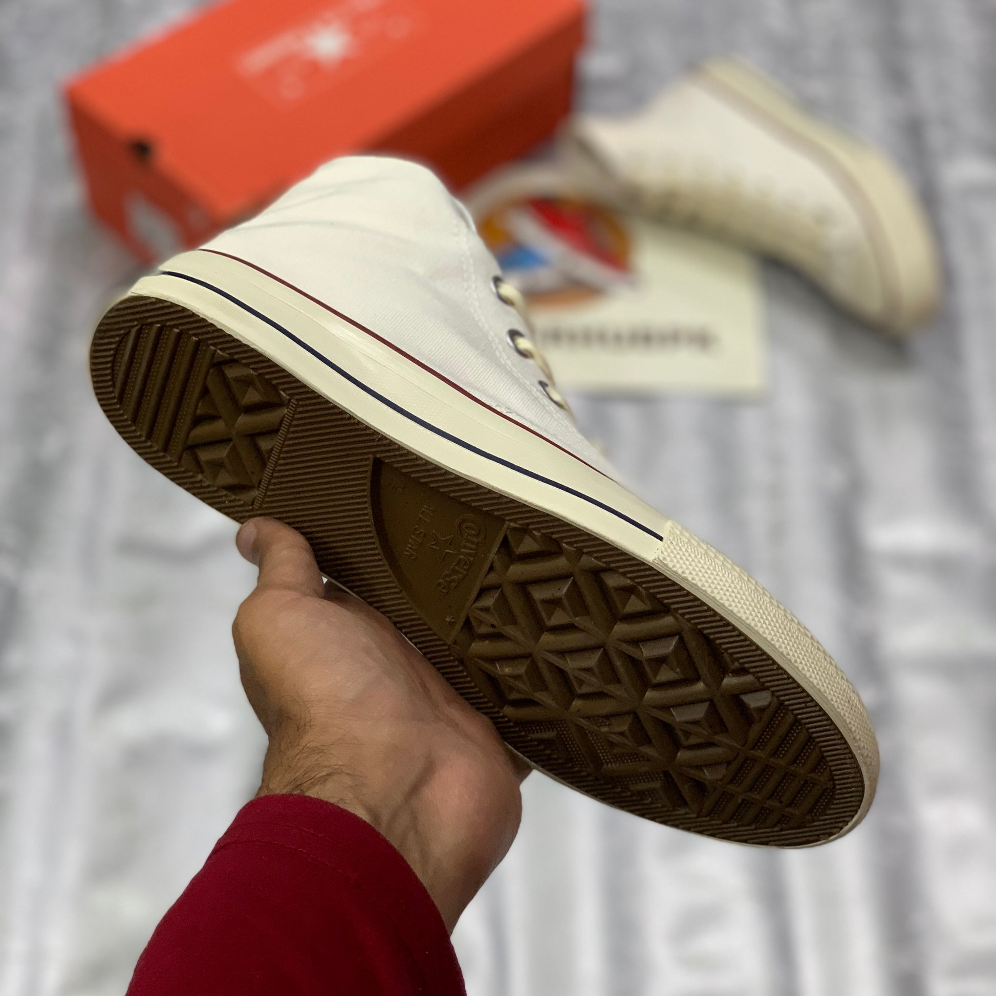 Converrsse Alll Starr HIGH “All White”