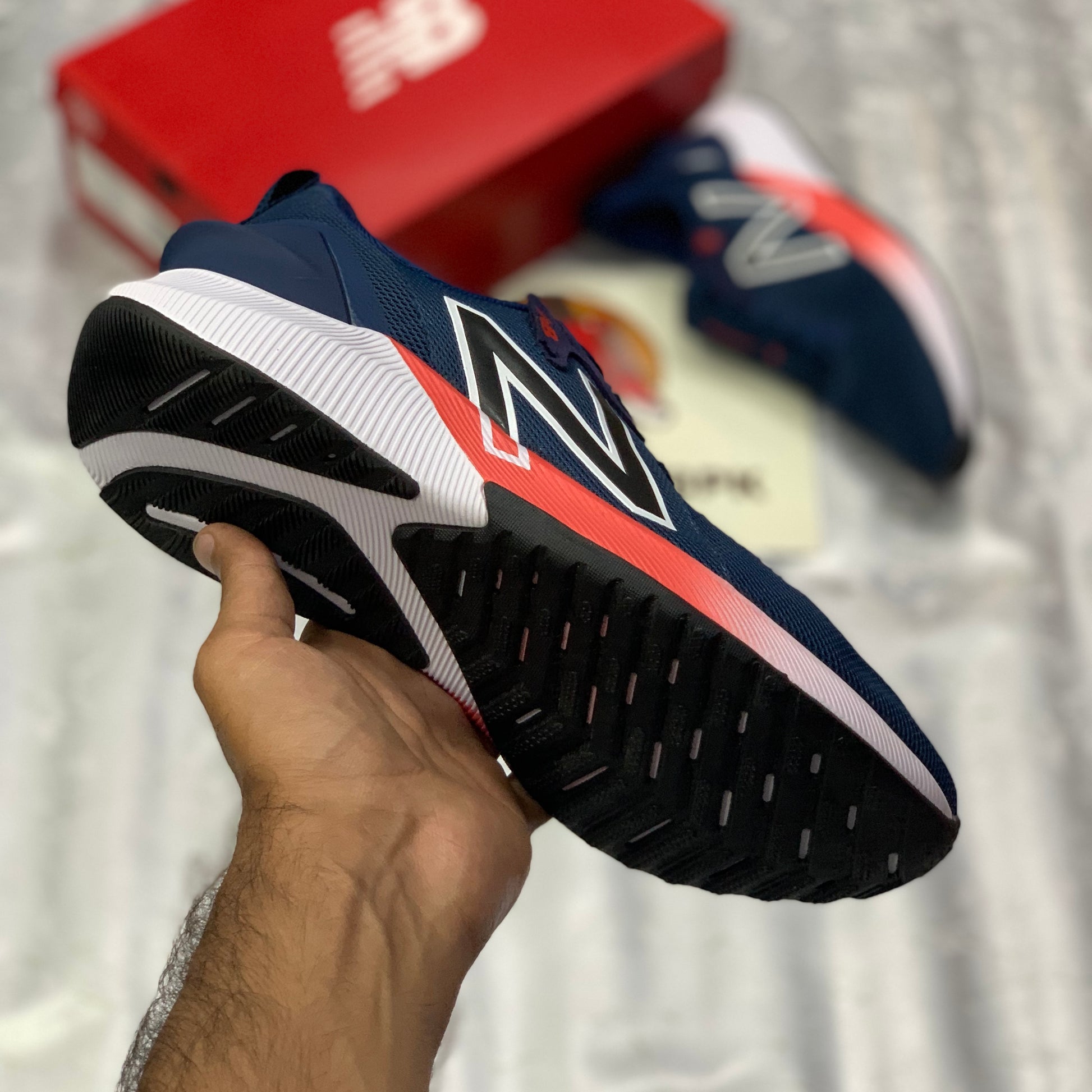 NB FuelCell Propel RMX v2 Navy Orange