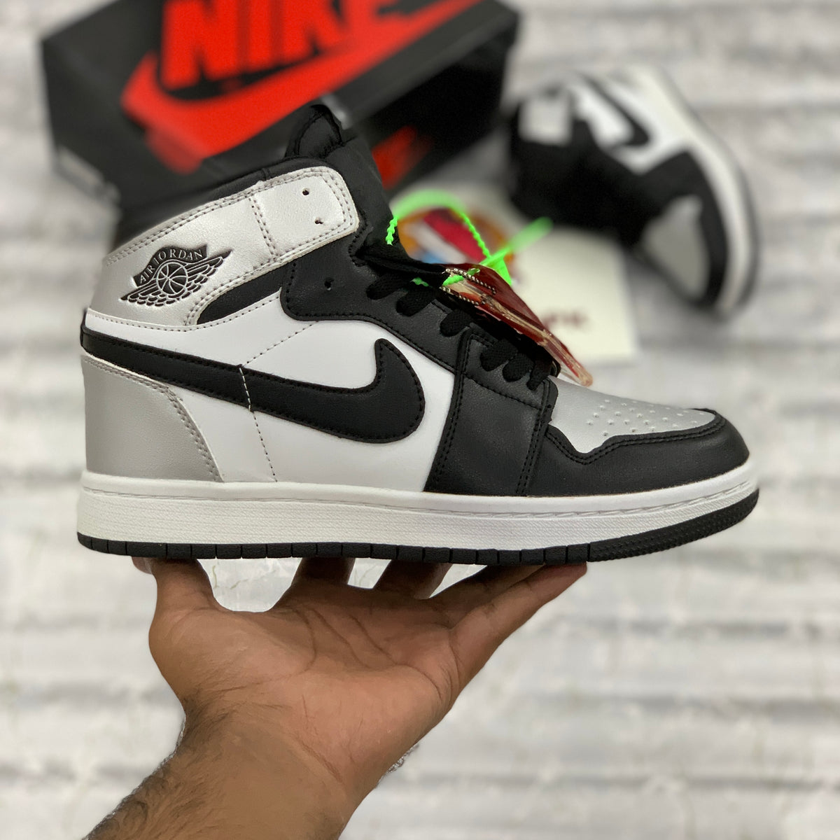 AJ-1 High Metallic Black