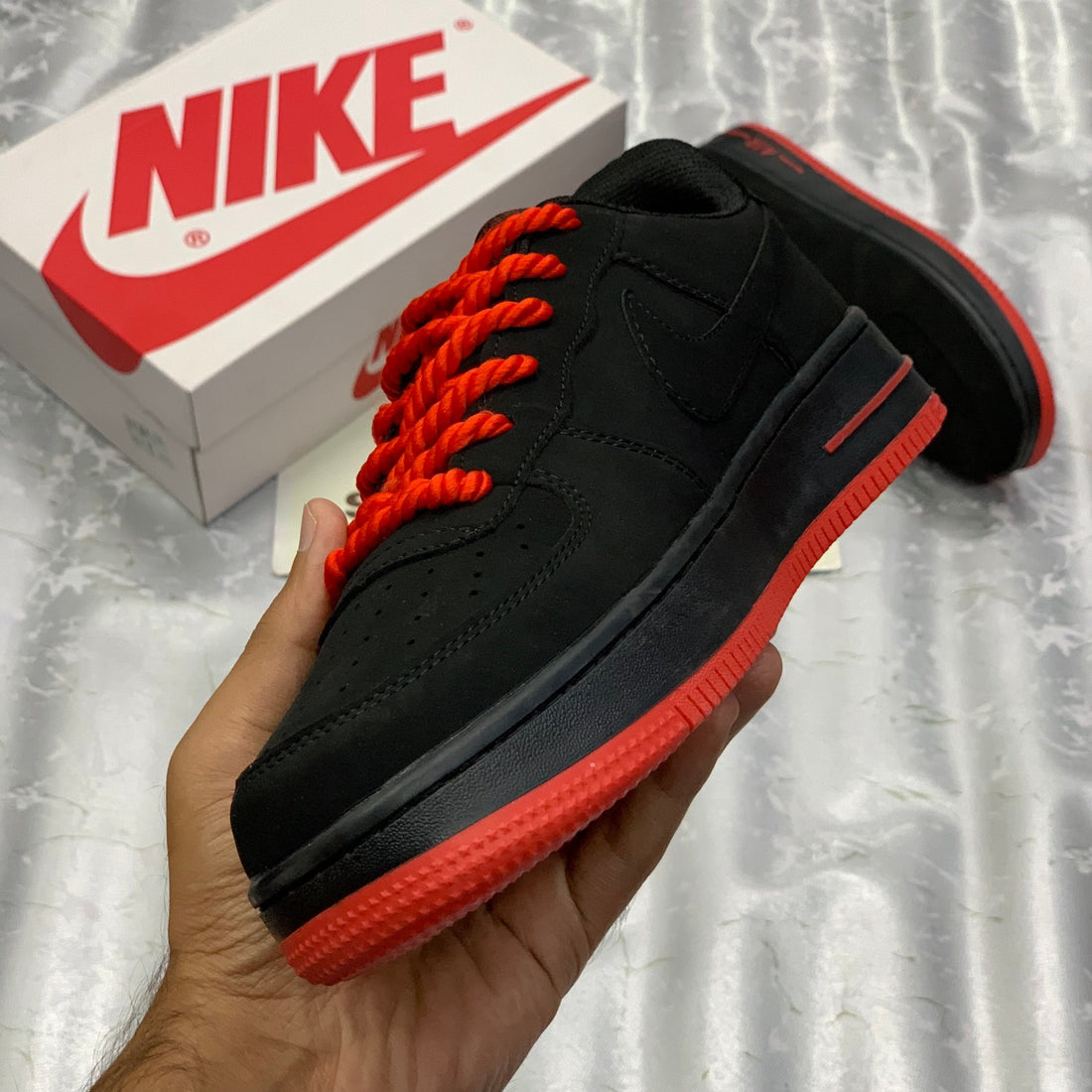 AF-1 Rope lace (Red)