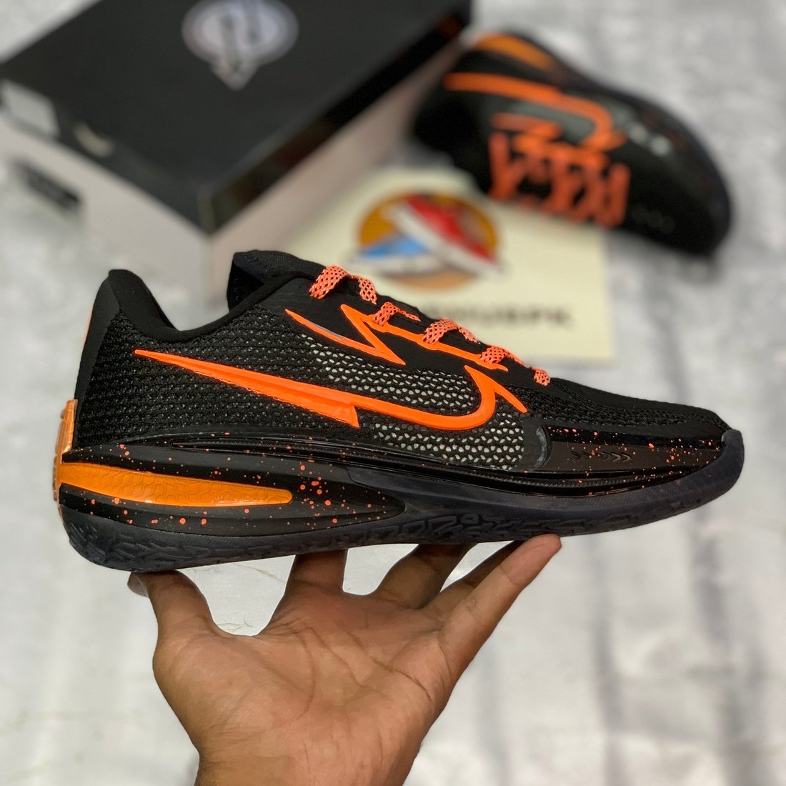 Zoom GT-CUT EYBL Black Hyper Crimson – Sneaker Hub