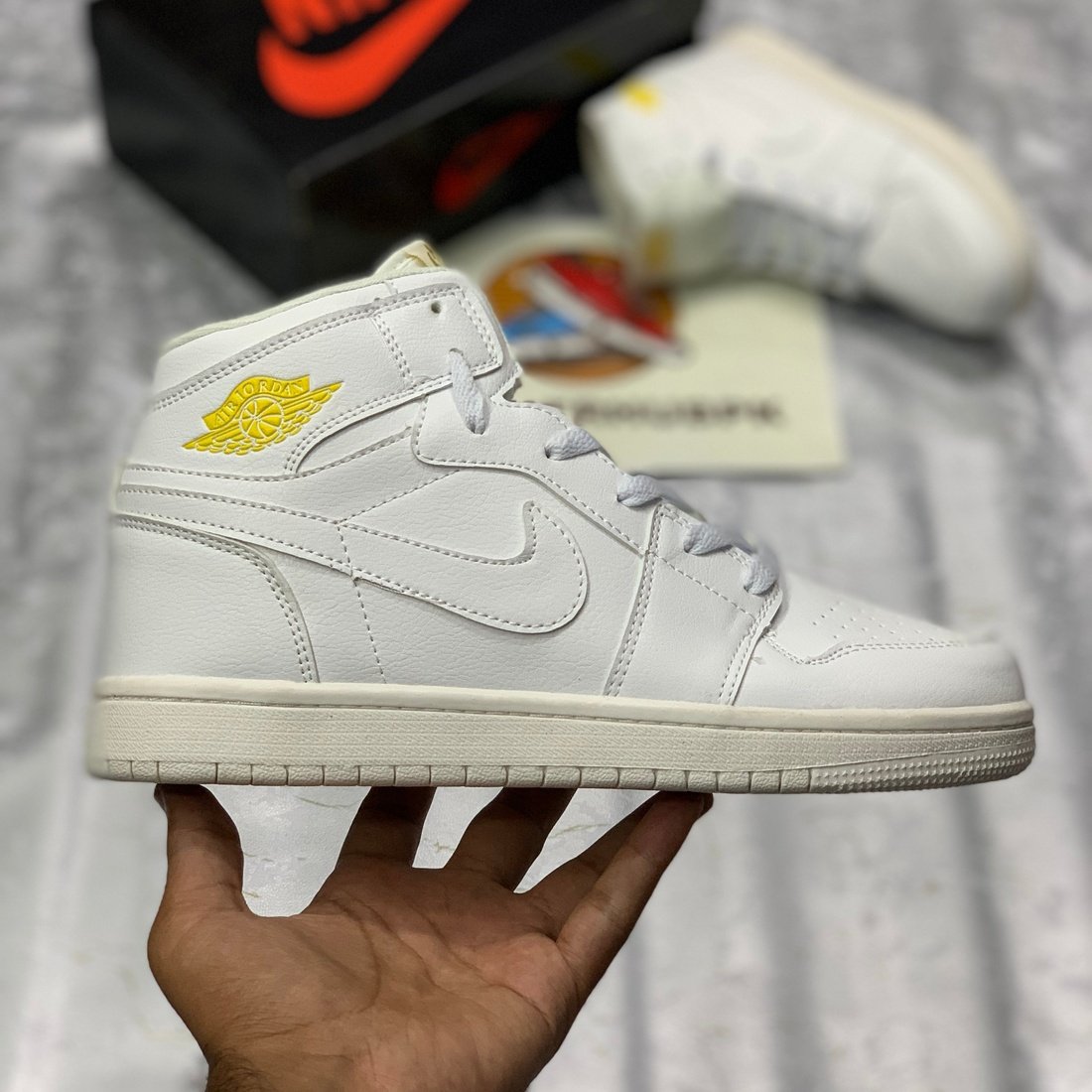 JD 1 High Triple White (PREMIUM BATCH)